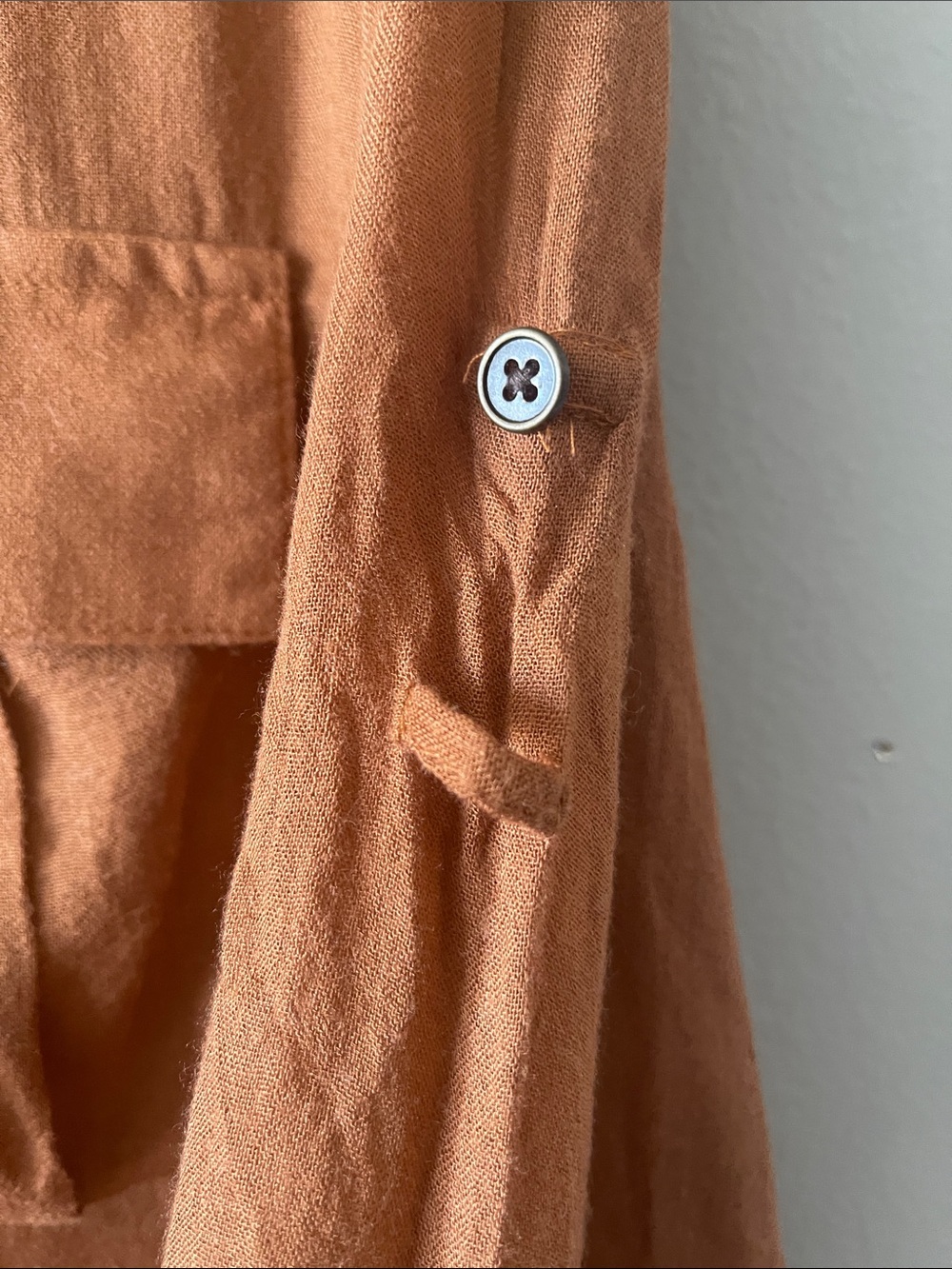 Free People Long Sleeve Shirt Dress softest fabric - Picture 2 of 10